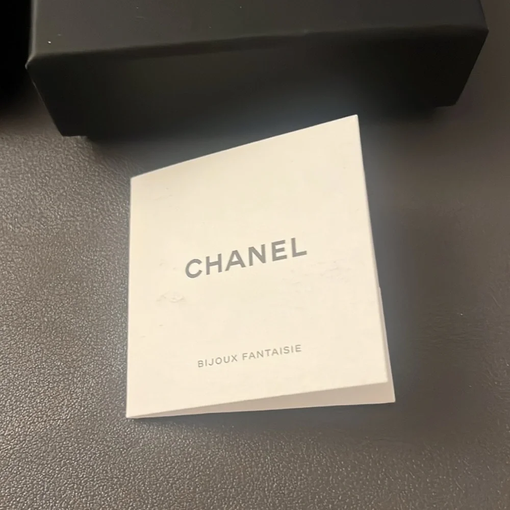 Authentic Chanel Crystal Hair Pin